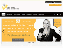 Tablet Screenshot of misaelmontenegro.com.br